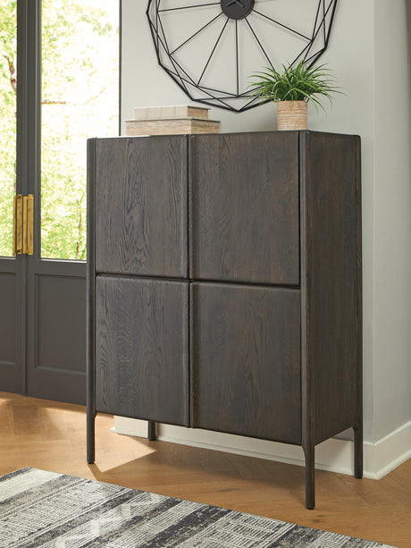 Furniture City Slidell - Ashley Furniture - Orsonal Accent Cabinet - Accent Cabinet / Espresso Brown - A4000686