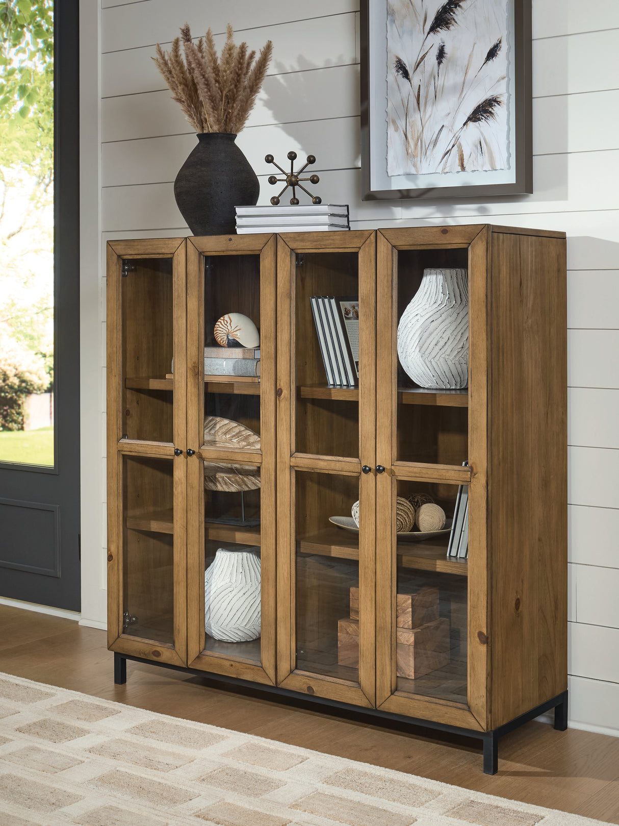 Furniture City Slidell - Ashley Furniture - Wrenridge Accent Cabinet - Accent Cabinet / Gray Brown - A4000706