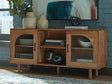 Furniture City Slidell - Ashley Furniture - Adway Accent Cabinet - Accent Cabinet / Natural Brown - A4000709