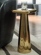 Furniture City Slidell - Ashley Furniture - Dallenburg Accent Table - Accent Table / Gold Finish - A4000717