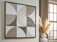 Furniture City Slidell - Ashley Furniture - Harelman Wall Decor - Wall Art / Tan/Taupe/White - A8000502