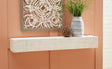 Furniture City Slidell - Ashley Furniture - Cadmon Wall Decor - Wall Shelf / Antique White - A8010259
