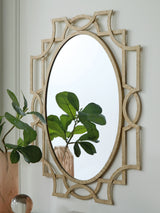 Furniture City Slidell - Ashley Furniture - Fulkmore Mirror - Accent Mirror / Antique Gold Finish - A8010350