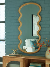 Furniture City Slidell - Ashley Furniture - Serendis Mirror - Accent Mirror / Brown - A8010412