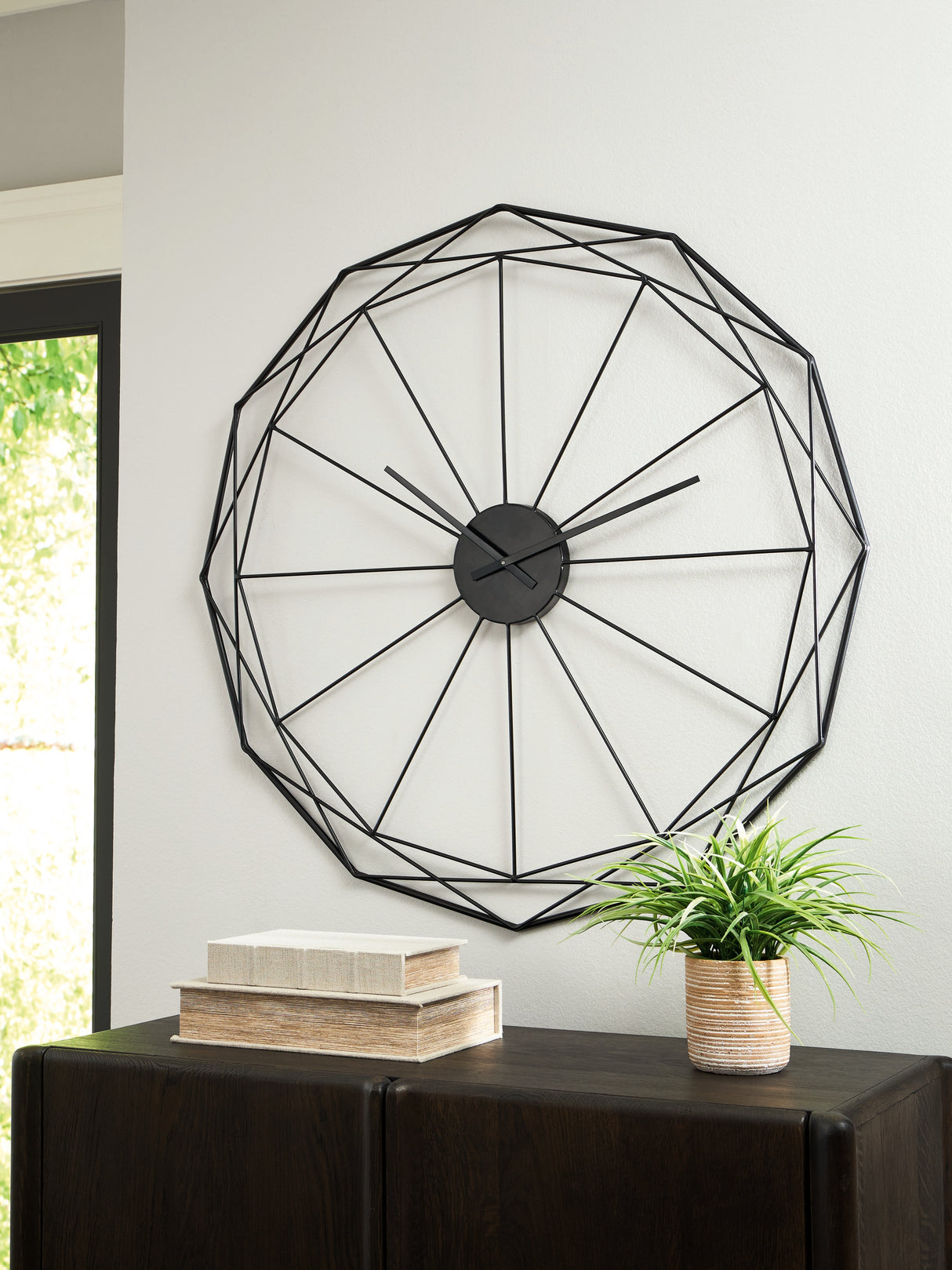 Furniture City Slidell - Ashley Furniture - Arkthorne Wall Decor - Wall Clock / Black - A8010429