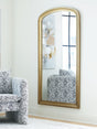 Furniture City Slidell - Ashley Furniture - Fintan Mirror - Floor Mirror / Gold Finish - A8010436