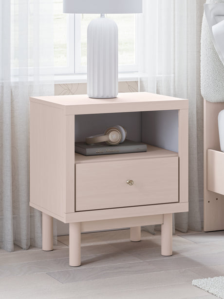 Furniture City Slidell - Ashley Furniture - Wistenpine Bedroom - One Drawer Night Stand / Blush - B1323-91