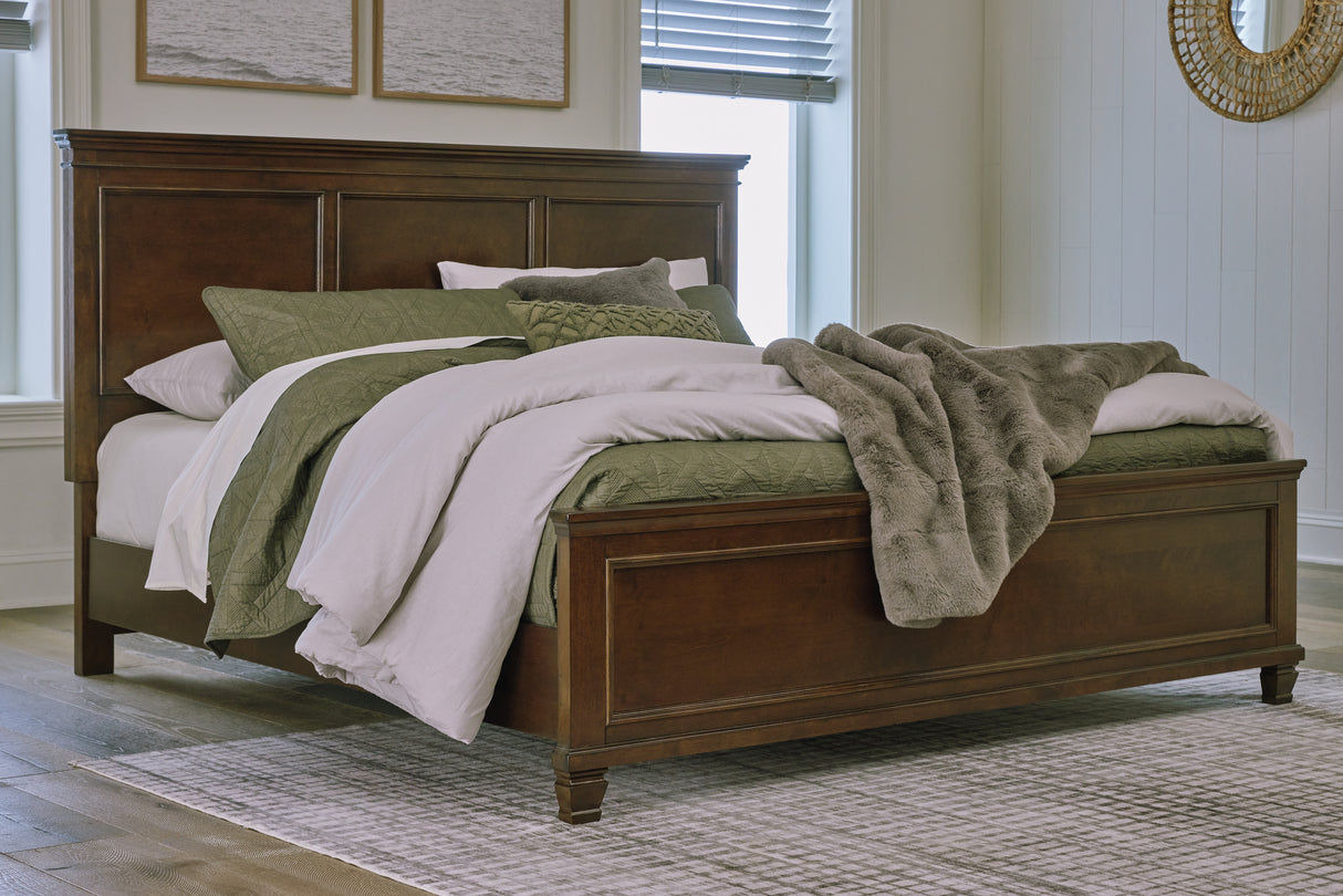 Furniture City Slidell - Ashley Furniture - Danabrin Bedroom - California King Panel Bed / Brown - B685B5