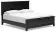 Furniture City Slidell - Ashley Furniture - Lanolee Bedroom - California King Panel Bed / Black - B687B9