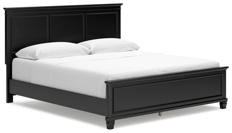 Furniture City Slidell - Ashley Furniture - Lanolee Bedroom - California King Panel Bed / Black - B687B9