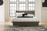Furniture City Slidell - Ashley Furniture - Arkenton Bedroom - California King Panel Bed / Grayish Brown - B786B5