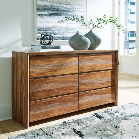 Furniture City Slidell - Ashley Furniture - Dressonni Bedroom - Dresser / Brown - B790-31