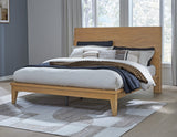 Furniture City Slidell - Ashley Furniture - Sherbana Bedroom - California King Panel Bed / Light Brown - B833B5