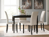 Furniture City Slidell - Ashley Furniture - Kimonte Dining Room - Dining Chair (Set of 2) / Ivory - D250-01X2