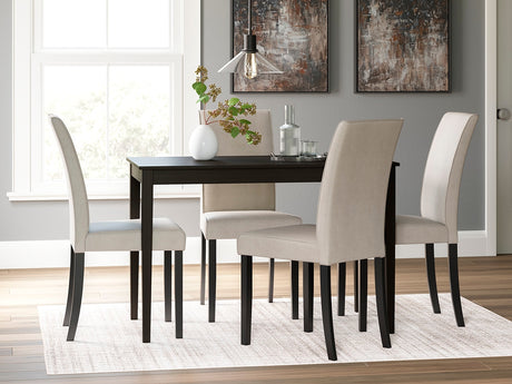 Furniture City Slidell - Ashley Furniture - Kimonte Dining Room - Dining Chair (Set of 2) / Ivory - D250-01X2