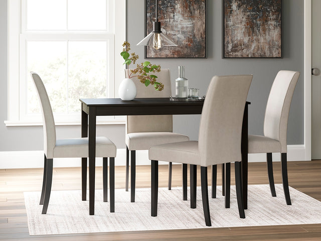 Furniture City Slidell - Ashley Furniture - Kimonte Dining Room - Dining Chair (Set of 2) / Ivory - D250-01X2