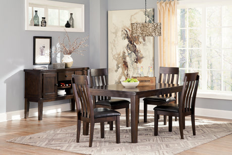 Furniture City Slidell - Ashley Furniture - Haddigan Dining Room - Counter Height Barstool (Set of 2) / Dark Brown - D596-224X2
