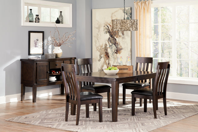 Furniture City Slidell - Ashley Furniture - Haddigan Dining Room - Counter Height Barstool (Set of 2) / Dark Brown - D596-224X2