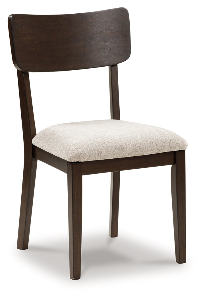 Furniture City Slidell - Ashley Furniture - Mallenette Dining Chair - Dining UPH Side Chair (Set of 2) / Merlot - PCD607-07