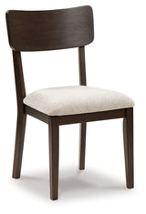 Furniture City Slidell - Ashley Furniture - Mallenette Dining Chair - Dining UPH Side Chair (Set of 2) / Merlot - PCD607-07