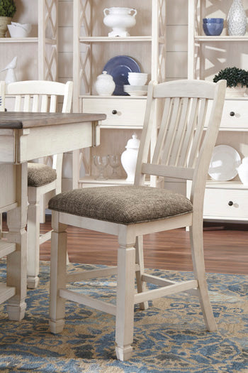 Furniture City Slidell - Ashley Furniture - Bolanburg Dining Room - Counter Height Bar Stool (Set of 2) / Two-tone - D647-124X2