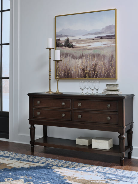 Furniture City Slidell - Ashley Furniture - Lavinton Dining Room - Dining Chair (Set of 2) / Tan/Brown - D764-01X2