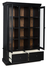 Furniture City Slidell - Ashley Furniture - Greddinton Curio - Curio / Black/Brown - PCD824-186