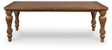 Furniture City Slidell - Ashley Furniture - Greddinton Dining Table - Rectangular Dining Room Table / Brown - PCD824-25