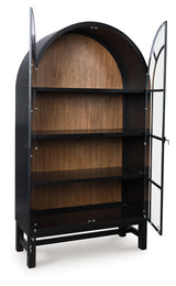 Furniture City Slidell - Ashley Furniture - Greddinton Display Cabinet - Display Cabinet / Black/Brown - PCD824-376