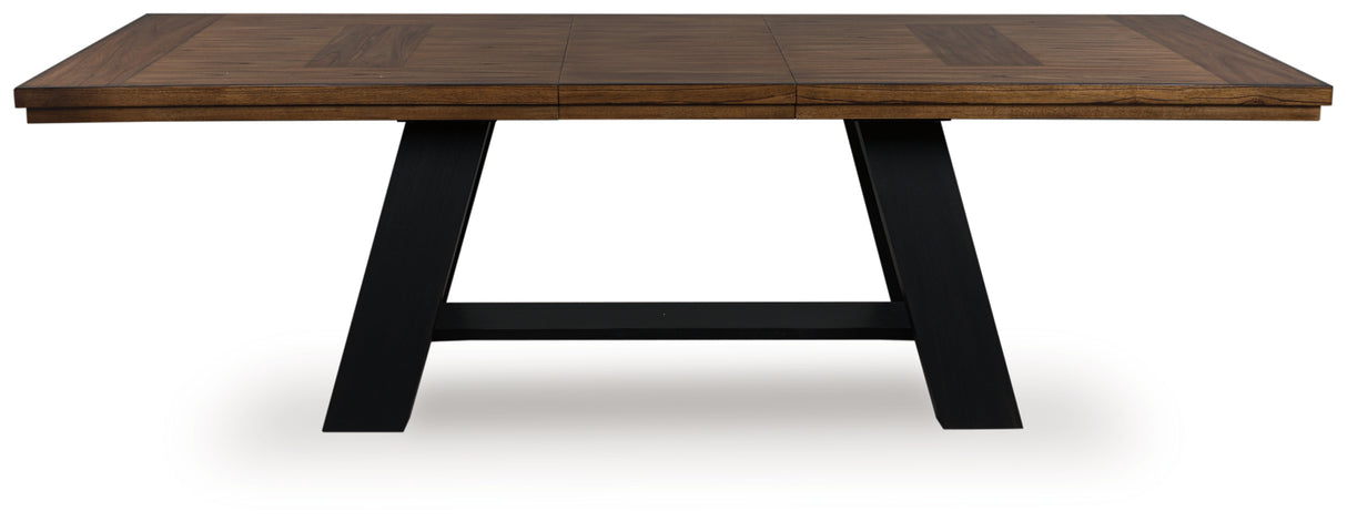 Furniture City Slidell - Ashley Furniture - Greddinton Dining Extension Table - Dining Extension Table / Brown/Black - PCD824D11