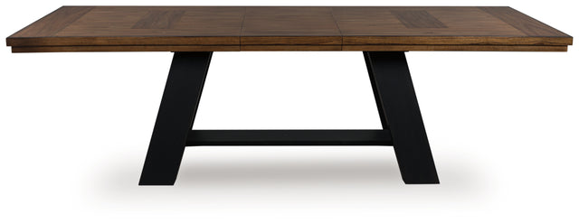 Furniture City Slidell - Ashley Furniture - Greddinton Dining Extension Table - Dining Extension Table / Brown/Black - PCD824D11