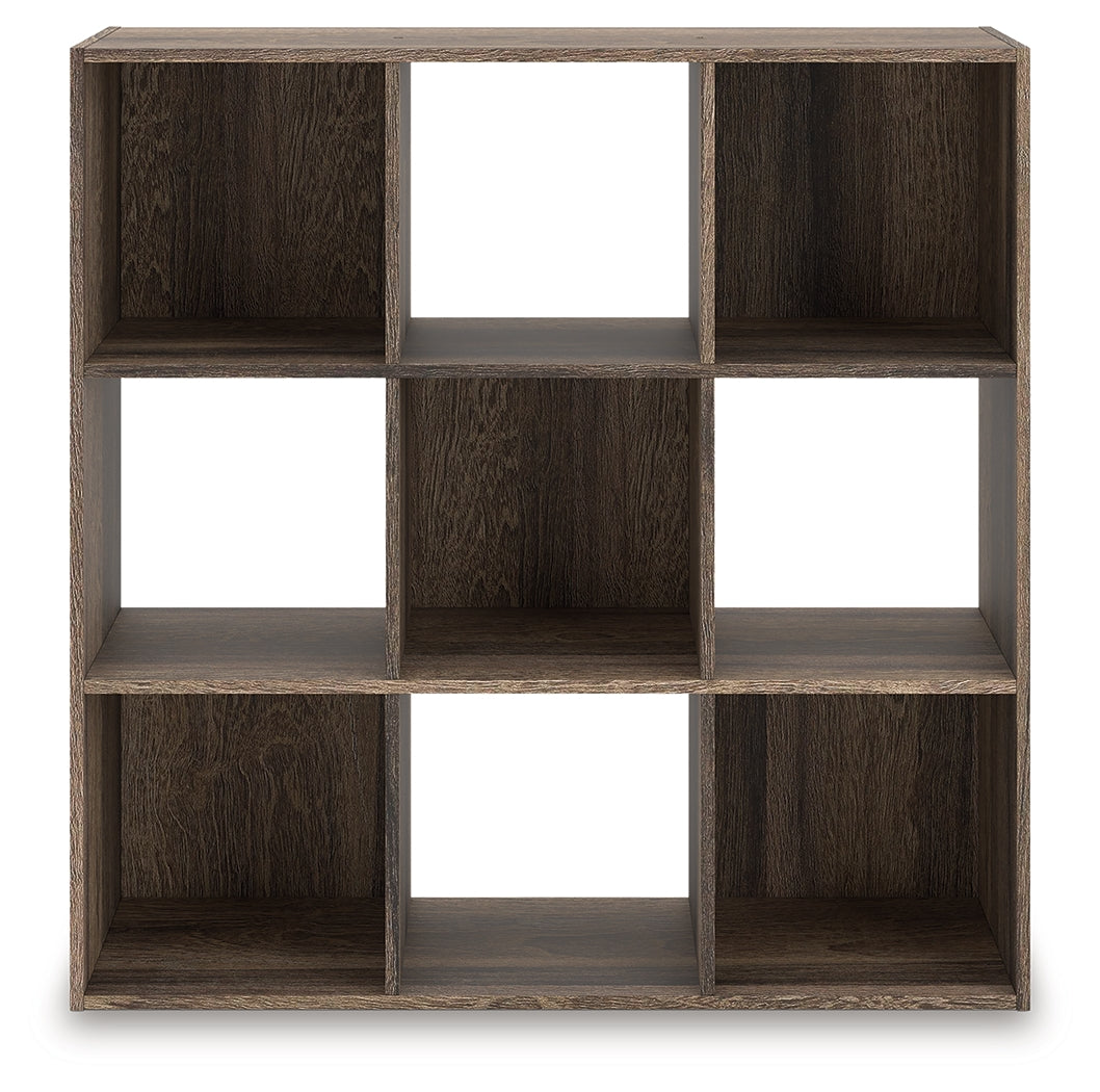 Furniture City Slidell - Ashley Furniture - Shallifer Nine Cube Organizer - Nine Cube Organizer / Brown - EA1104-3X3