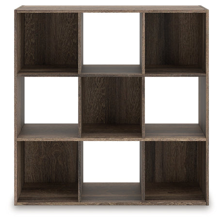 Furniture City Slidell - Ashley Furniture - Shallifer Nine Cube Organizer - Nine Cube Organizer / Brown - EA1104-3X3