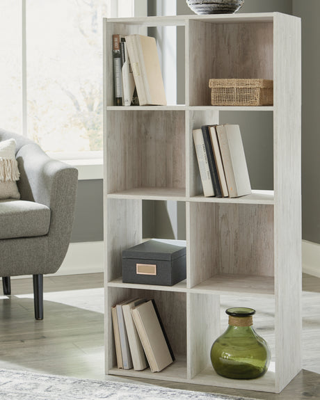 Furniture City Slidell - Ashley Furniture - Paxberry Eight Cube Organizer - Eight Cube Organizer / Whitewash - EA1811-4X2