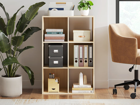 Furniture City Slidell - Ashley Furniture - Piperton Six Cube Organizer - Six Cube Organizer / Charcoal - EA5514-3X2
