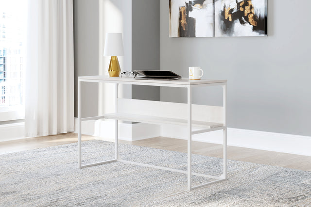 Furniture City Slidell - Ashley Furniture - Deznee Office Desk - Home Office Desk / White - H162-14