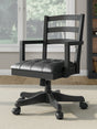 Furniture City Slidell - Ashley Furniture - Wildenauer Home Office Desk Chair - Home Office Swivel Desk Chair / Black - H664-01A