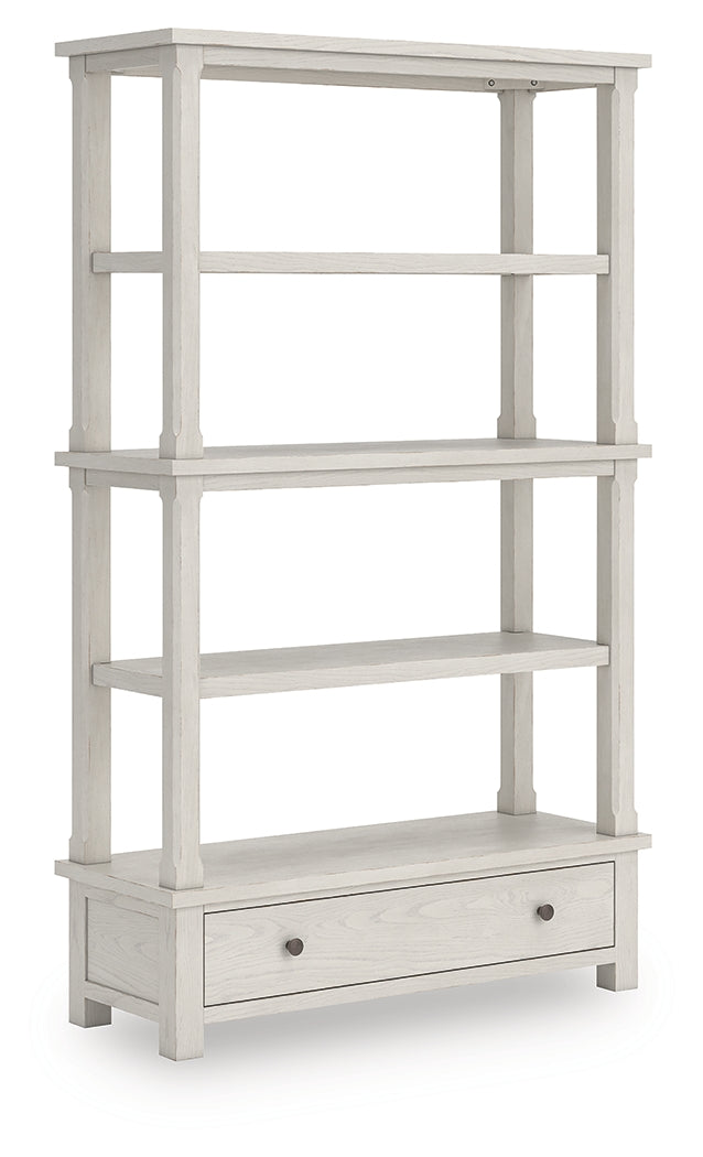 Furniture City Slidell - Ashley Furniture - Robbinsdale Bookcase - Bookcase / Antique White - H742-70
