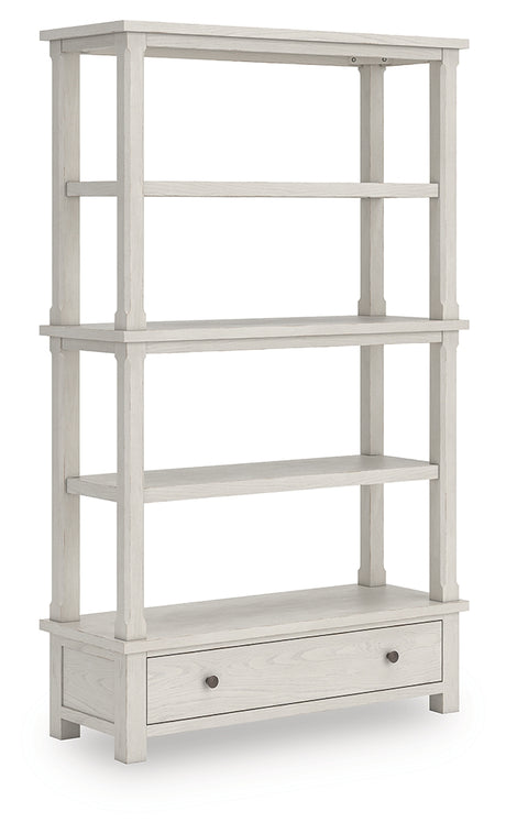 Furniture City Slidell - Ashley Furniture - Robbinsdale Bookcase - Bookcase / Antique White - H742-70