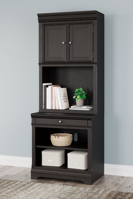 Furniture City Slidell - Ashley Furniture - Beckincreek Bookcase - Bookcase / Black - H778H7