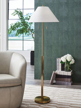 Furniture City Slidell - Ashley Furniture - Haigwood Lighting - Metal Table Lamp (1/CN) / Gold Finish - L208474