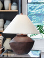 Furniture City Slidell - Ashley Furniture - Honsworth Lighting - Poly Table Lamp (1/CN) / Antique Brown - L235994
