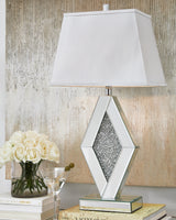 Furniture City Slidell - Ashley Furniture - Prunella Lighting - Table Lamp (Set of 2) / Silver Finish - L429034X2