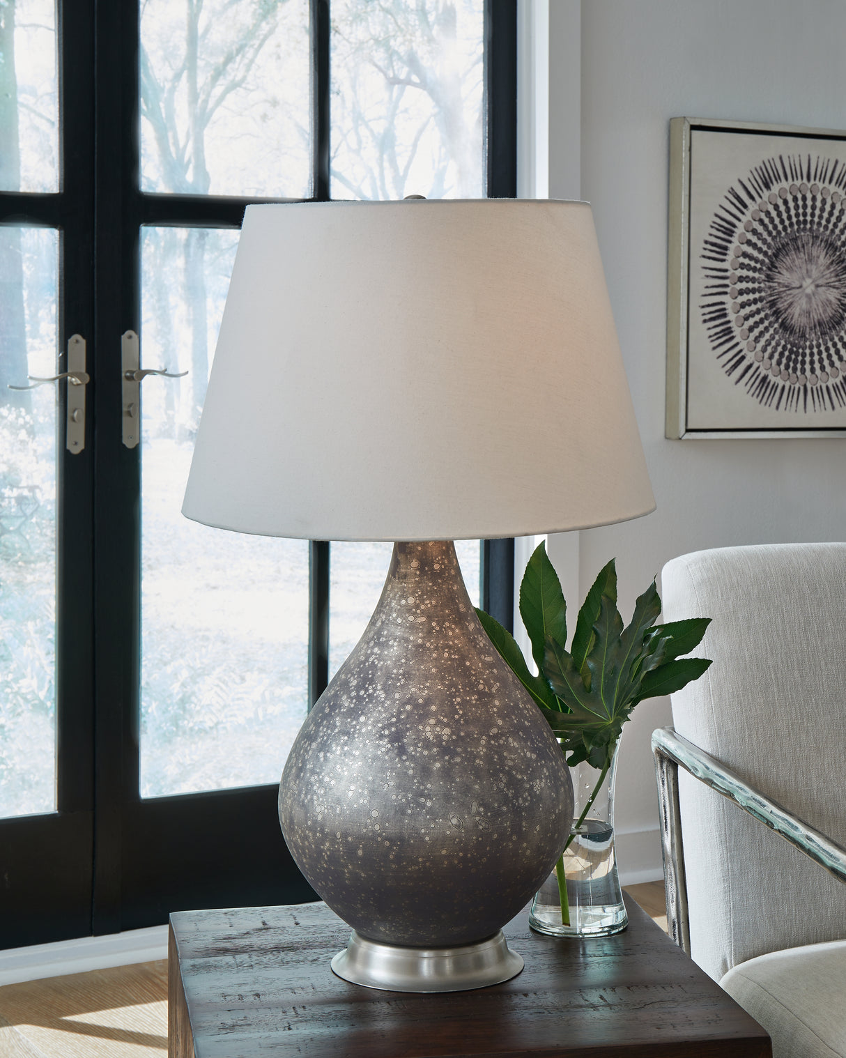 Furniture City Slidell - Ashley Furniture - Bluacy Lighting - Table Lamp (Set of 2) / Antique Gray - L430834X2
