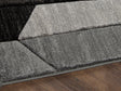 Furniture City Slidell - Ashley Furniture - Chayse Rug - 6'6" x 9'6" Rug / Black/Gray - R403461
