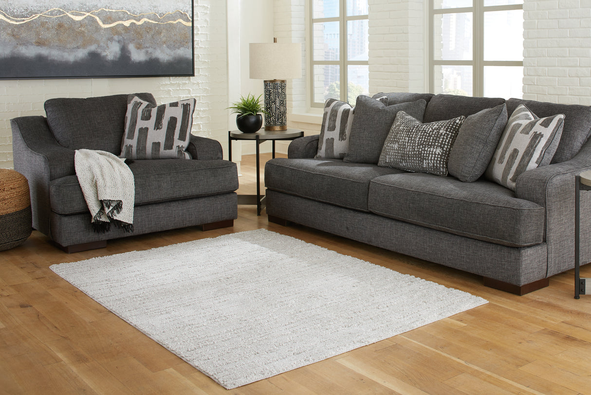 Furniture City Slidell - Ashley Furniture - Ivygail Rug - 5' x 7' Rug / Gray - R404512