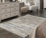 Furniture City Slidell - Ashley Furniture - Gizela Rug - 5'3" x 7'3" Rug / Ivory/Beige/Gray - R404862