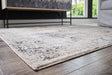 Furniture City Slidell - Ashley Furniture - Elaning Rug - 5' x 7' Rug / Black/Gray/Cream - R406702