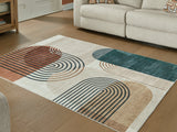 Furniture City Slidell - Ashley Furniture - Farrendale Rug - Washable 8' x 10' Area Rug / Multi - R407381