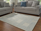 Furniture City Slidell - Ashley Furniture - Dylanton Rug - 5' x 7' Area Rug / Ivory/Blue - R407812